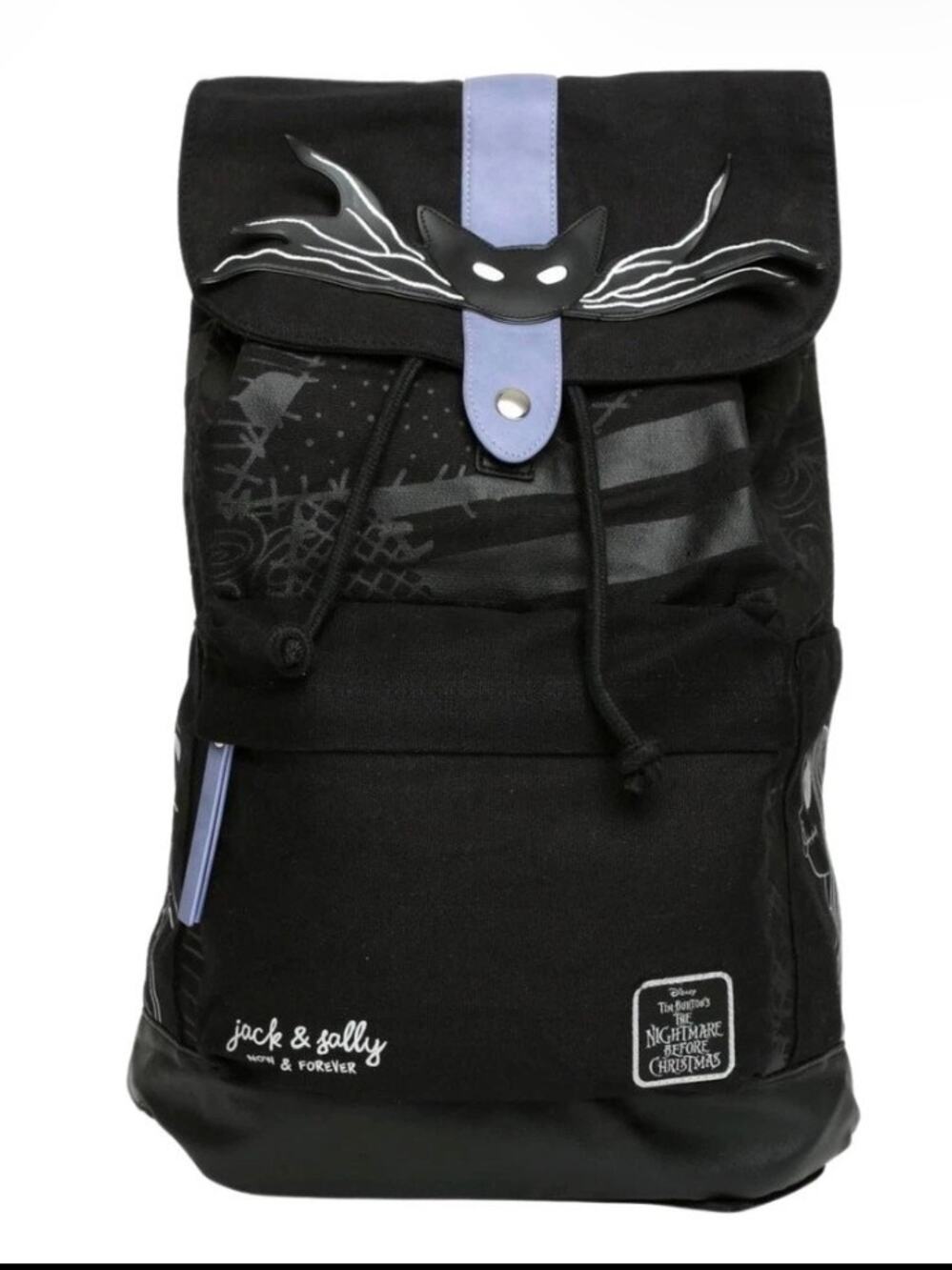 Disney The Nightmare Before Christmas Jack & Sally Backpack Goth Rucksack